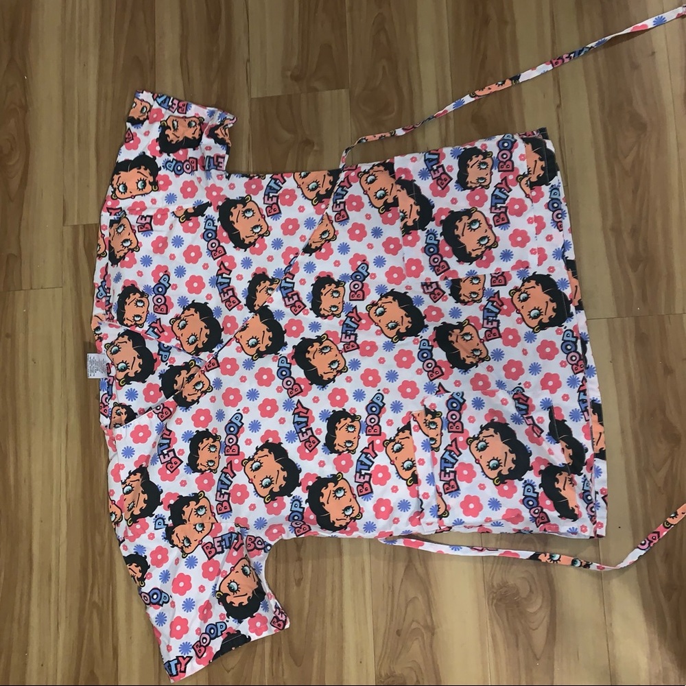 Betty Boop scrub shirt